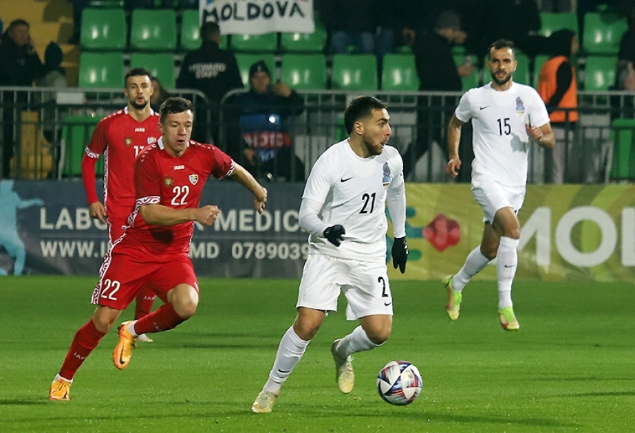 Azərbaycan seçməsi Moldova millisi ilə oyunda fasiləyə üstün yollanıb