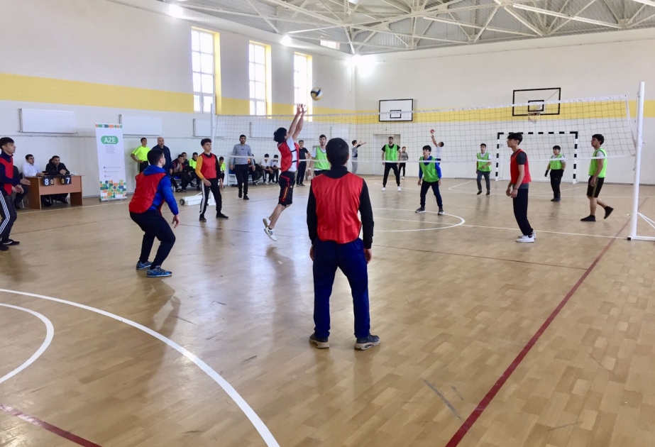Siyəzəndə voleybol birinciliyinin qalibləri mükafatlandırılıb