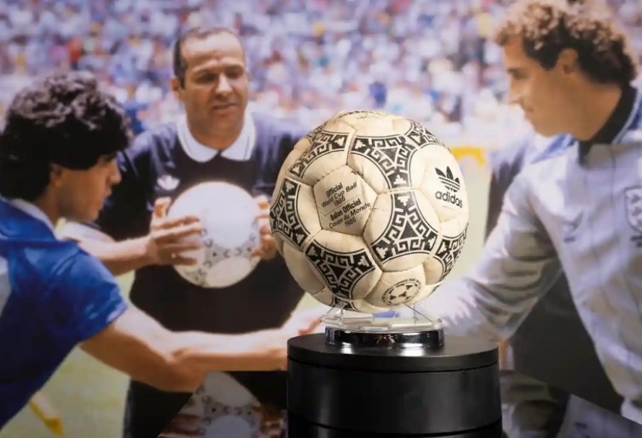Maradona 'Hand of God' World Cup ball sells for nearly $2.4 million US in London