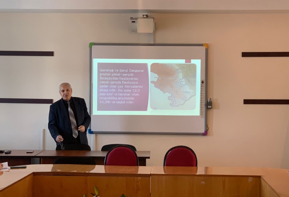 ADPU-da Qarabağ və Şərqi Zəngəzur çayları ilə bağlı elmi seminar keçirilib