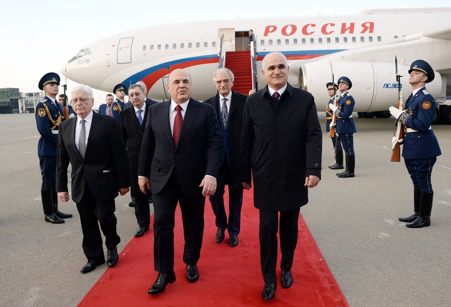El presidente del Gobierno de la Federación Rusa visitó Azerbaiyán