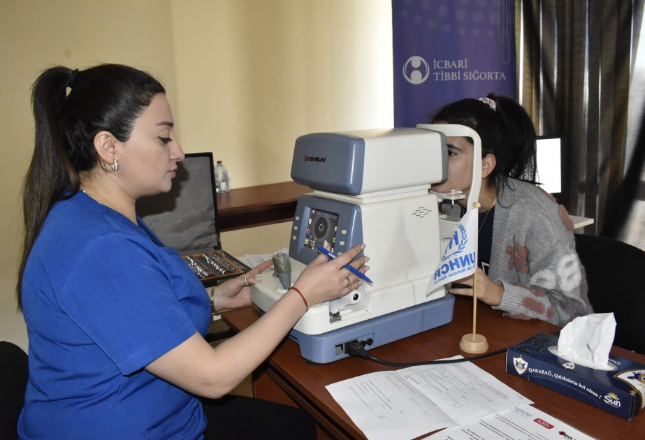 Medical aid event organized for IDP families in Tartar district
