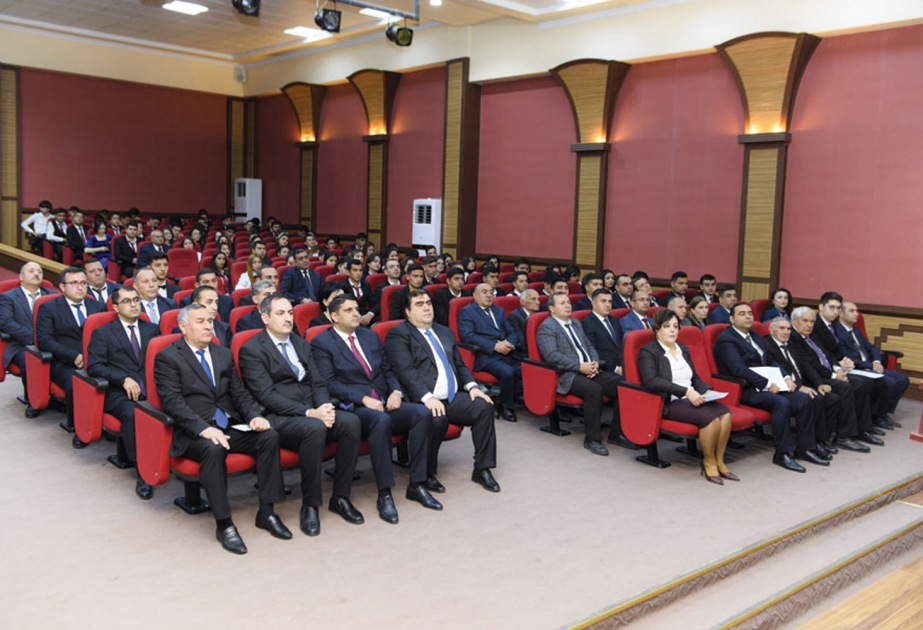 “Yeni Azərbaycan Partiyası müstəqil Azərbaycanın aparıcı siyasi qüvvəsidir” mövzusunda elmi-praktik konfrans keçirilib