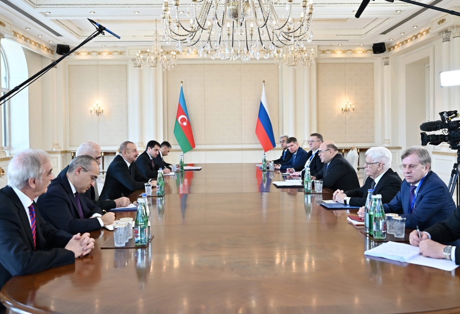 Состоялась встреча Президента Азербайджана Ильхама Алиева с председателем Правительства России в расширенном составе  ОБНОВЛЕНО-2 ВИДЕО