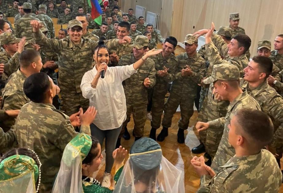 Milli Dirçəliş Günü münasibətilə “N” saylı hərbi hissədə bayram konserti təşkil edilib