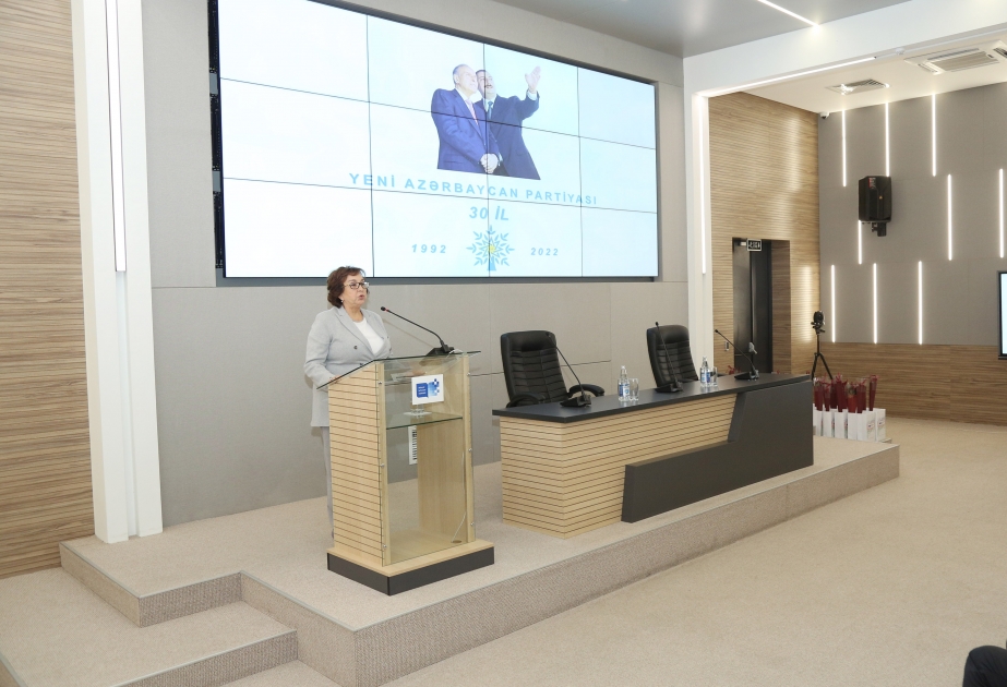 Dövlət İmtahan Mərkəzində Yeni Azərbaycan Partiyasının təsis edilməsinin 30 illiyinə həsr olunmuş tədbir keçirilib YENİLƏNİB