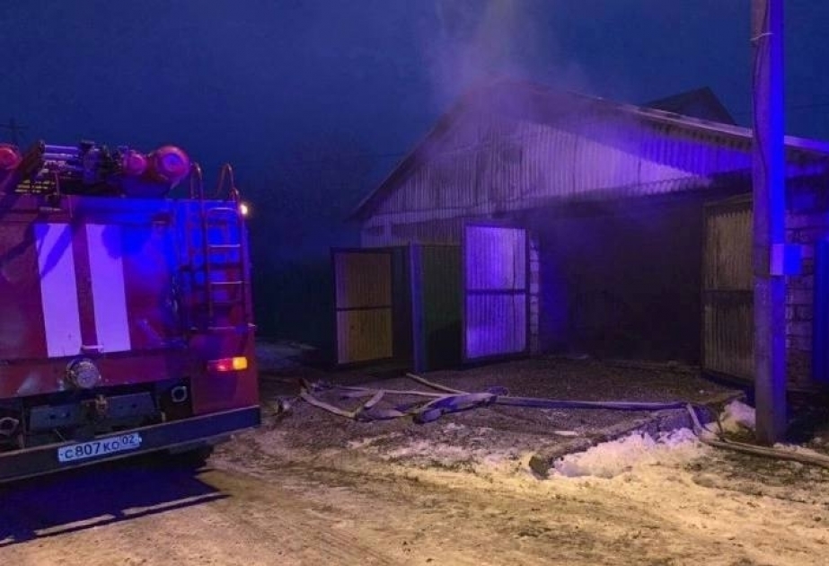 При пожаре в России погибли 7 членов одной семьи