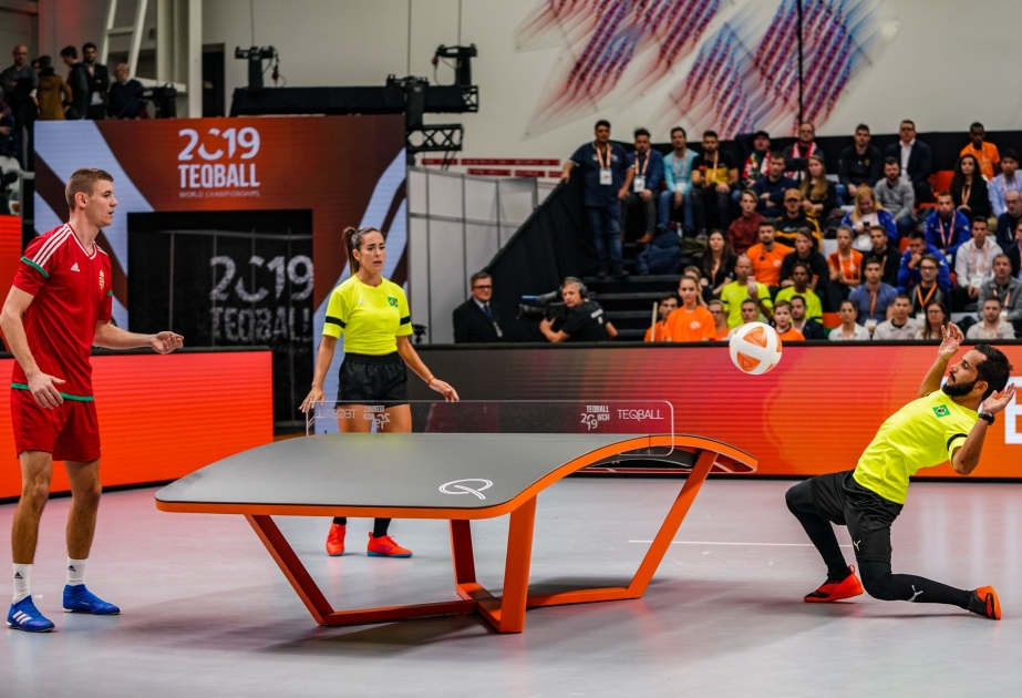 Teqball - football-based sport created in Hungary