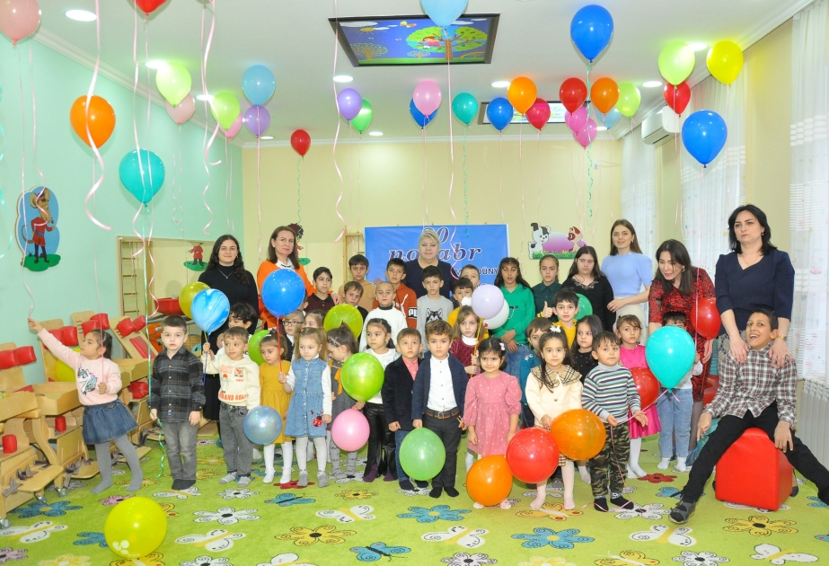 Zaqatala Uşaq və Ailələrə Dəstək Mərkəzi xüsusi qayğıya ehtiyacı olan uşaqları sevindirib