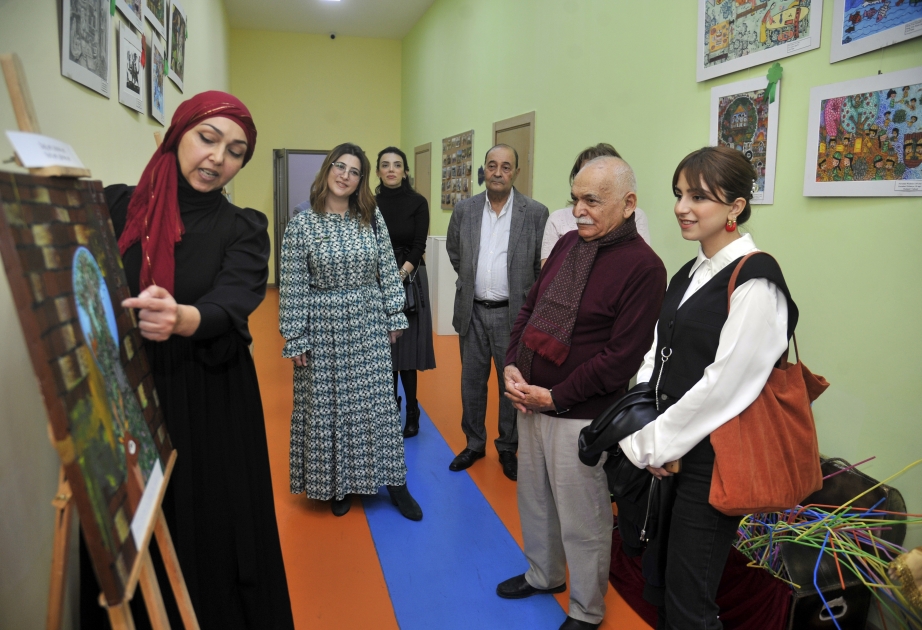 “Əzizim Vətən yaxşı” rəsm sərgisi təşkil olunub