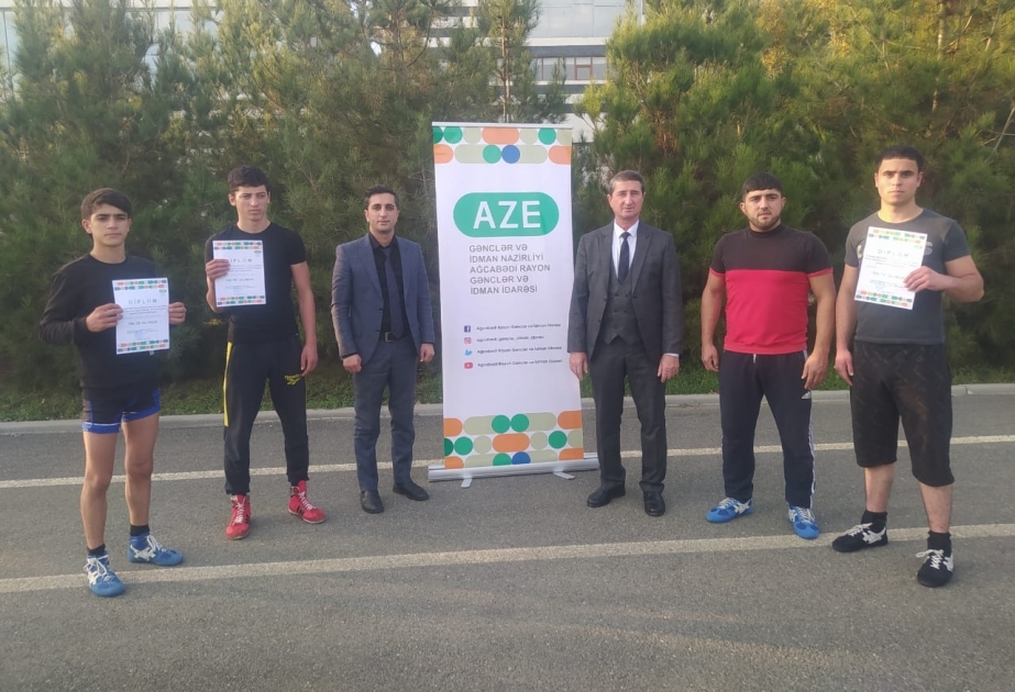 Atletika üzrə Ağcabədi rayon turnirinin qalibləri mükafatlandırılıblar