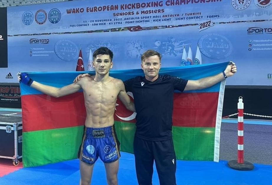 Azerbaijani kickboxer Mammadov crowned European champion
