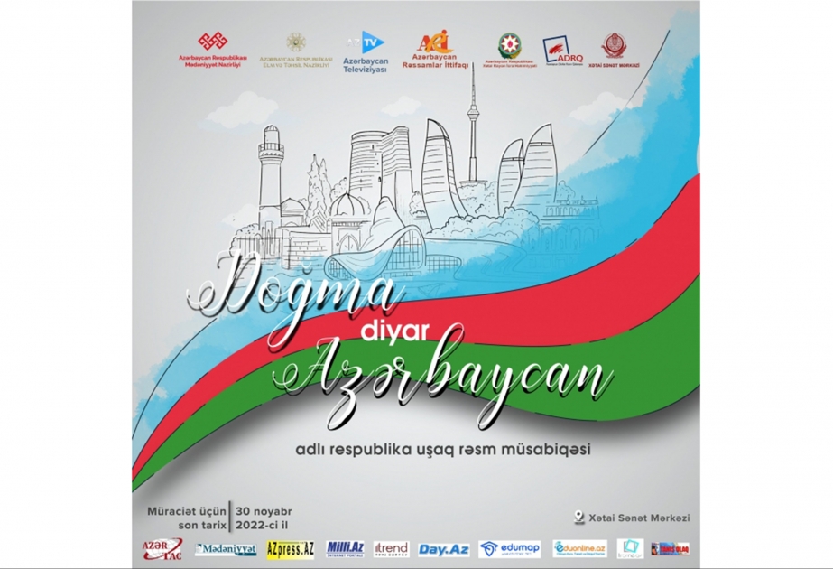 “Doğma diyar Azərbaycan” adlı uşaq rəsm müsabiqəsi davam edir