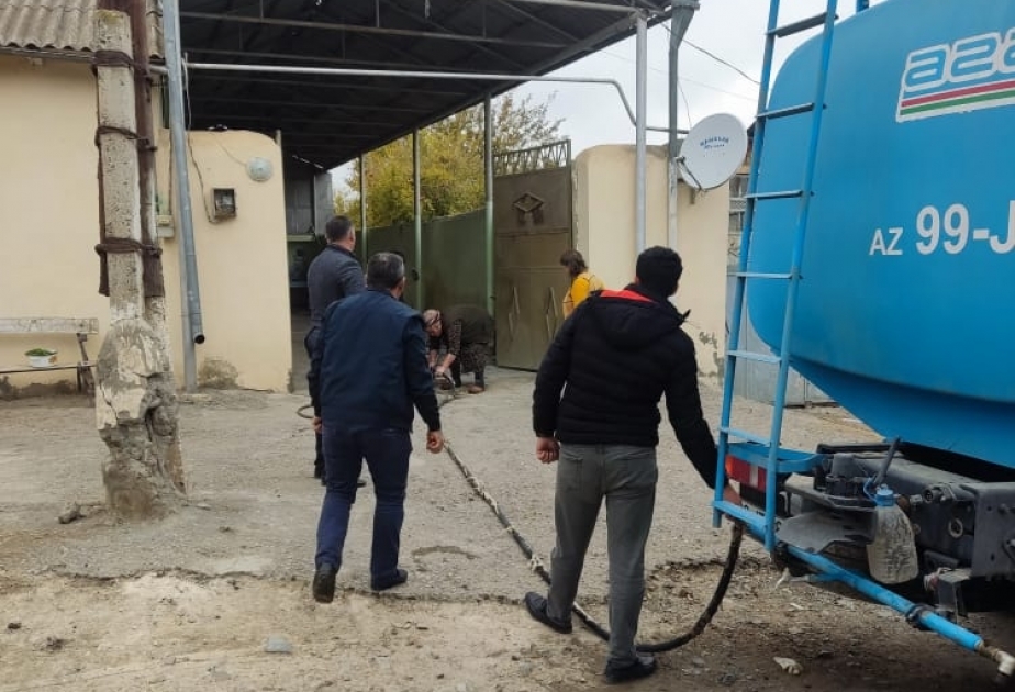 Göygöl rayonunun Hacıməlik qəsəbəsi və Mollacəlilli kəndində borclu abonentlərin su təchizatı dayandırılıb