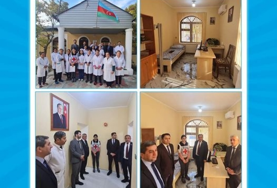 Füzuli rayonunun Əhmədalılar və Alxanlı kəndlərində yerləşən həkim məntəqələri əsaslı təmir edilib
