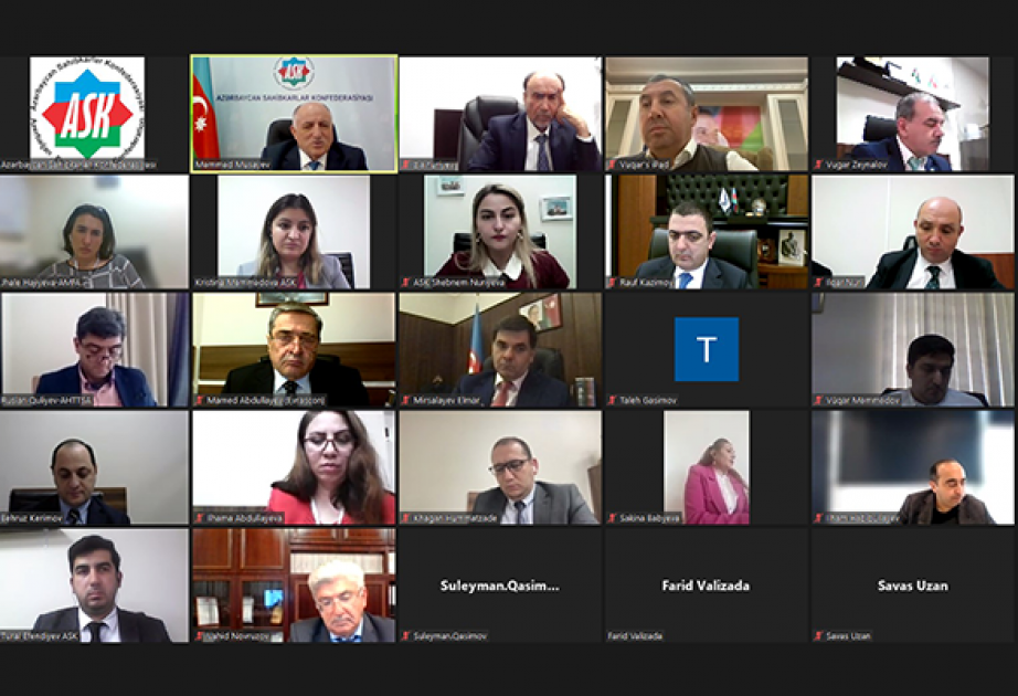Azərbaycan Sahibkarlar Konfederasiyasının Rəyasət Heyətinin iclası keçirilib