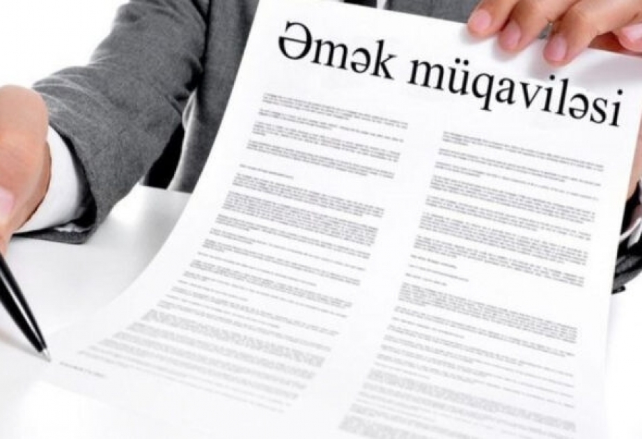 On ayda aktiv əmək müqavilələrinin sayı 1,7 milyondan çox olub