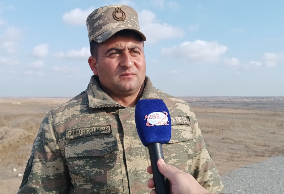 Baş çavuş: Ağdam istiqamətində düşmənin minaatan batareyalarını məhv edərək Ordumuzun cinahlardan irəliləməsinə nail olduq