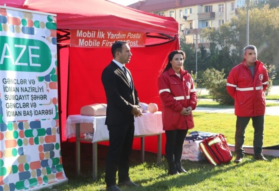 “Gənc təxliyəçi” adlı praktiki seminar keçirilib