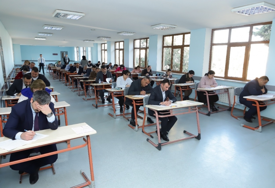 Məktəb direktorluğuna namizədlər Qubada imtahan verib