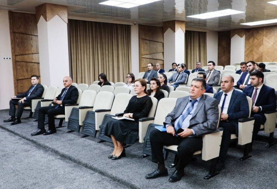 Qida təhlükəsizliyi mütəxəssislərinə antikorrupsiya qanunvericiliyi və onun praktikada tətbiqi ilə əlaqədar təlim keçirilib