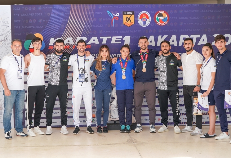 Azerbaijani fighters win two bronzes at Karate 1-Series A event in Jakarta