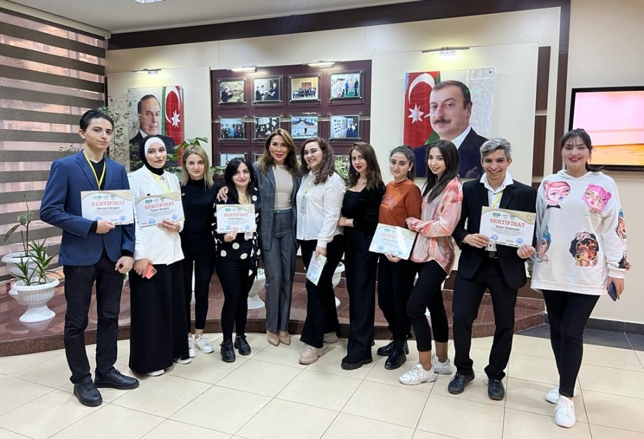 Binəqədi Gənclər Evində “Yüksəl” təcrübə proqramının bağlanış mərasimi keçirilib