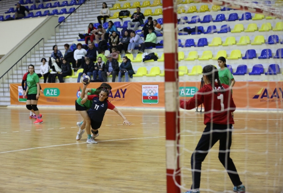 Qadın həndbolçular arasında Azərbaycan çempionatına start verilib
