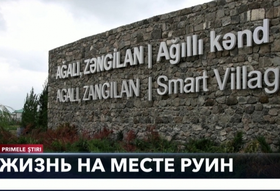 Moldovanın nüfuzlu telekanalı Ağalı kəndindən “Xarabalıqlar içində həyat” sərlövhəli xüsusi reportaj hazırlayıb