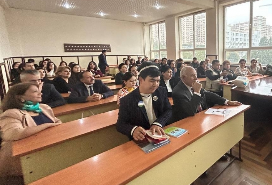 Özbəkistanın Kokand Dövlət Pedaqoji İnstitutunun professoru BDU-da ustad dərsi keçib