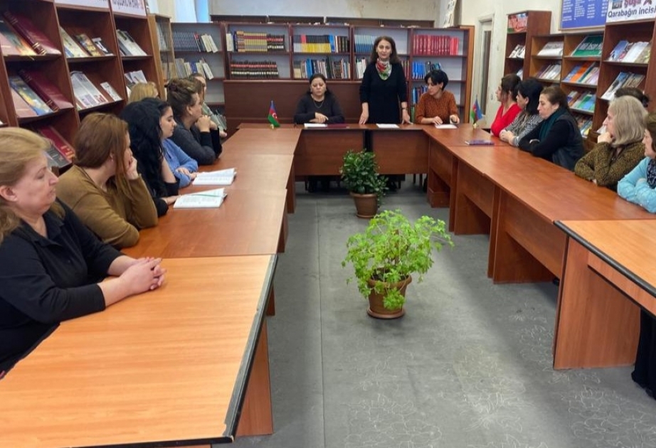 “Yol ver Türkün bayrağına” adlı seminar-məşğələ təşkil edilib