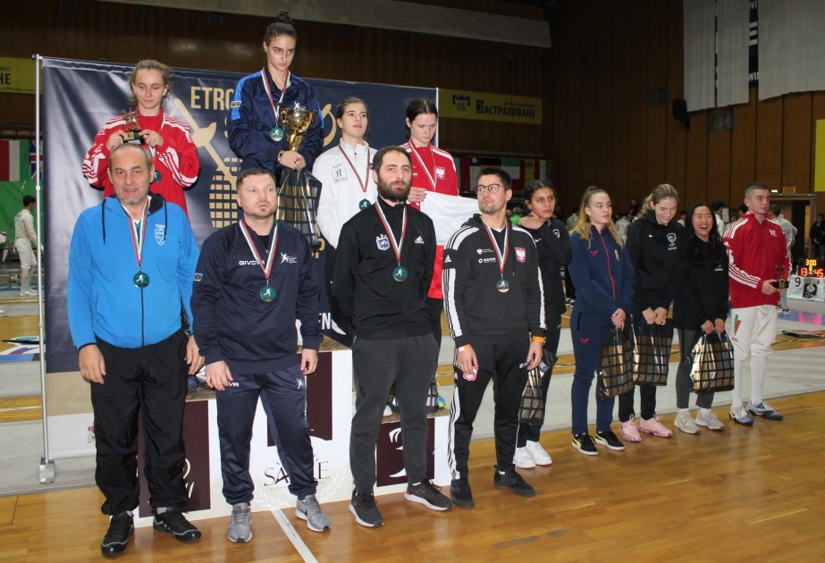 Azerbaijani female fencer wins gold in Bulgaria tournament