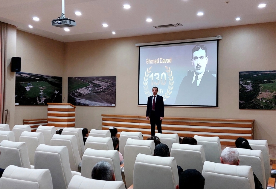Qəbələ Arxeoloji Mərkəzdə Əhməd Cavadın anadan olmasının 130 illiyi qeyd edilib