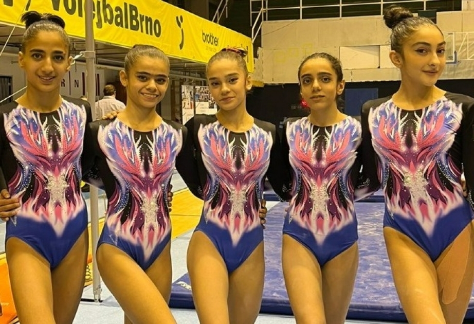 Qadın idman gimnastlarımız “Vera Caslavska Qran-Pri” beynəlxalq turnirində iştirak ediblər