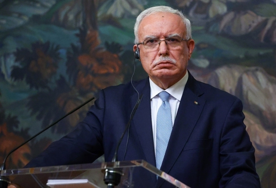 El Ministro de Asuntos Exteriores palestino acoge con satisfacción la decisión de Azerbaiyán de abrir una oficina en Ramallah