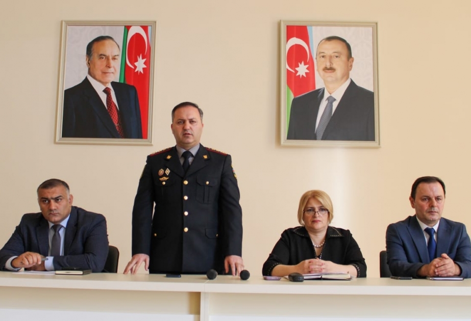 Masallıda məktəblilər narkomaniyanın fəsadları və erkən nikahlar barədə maarifləndiriliblər