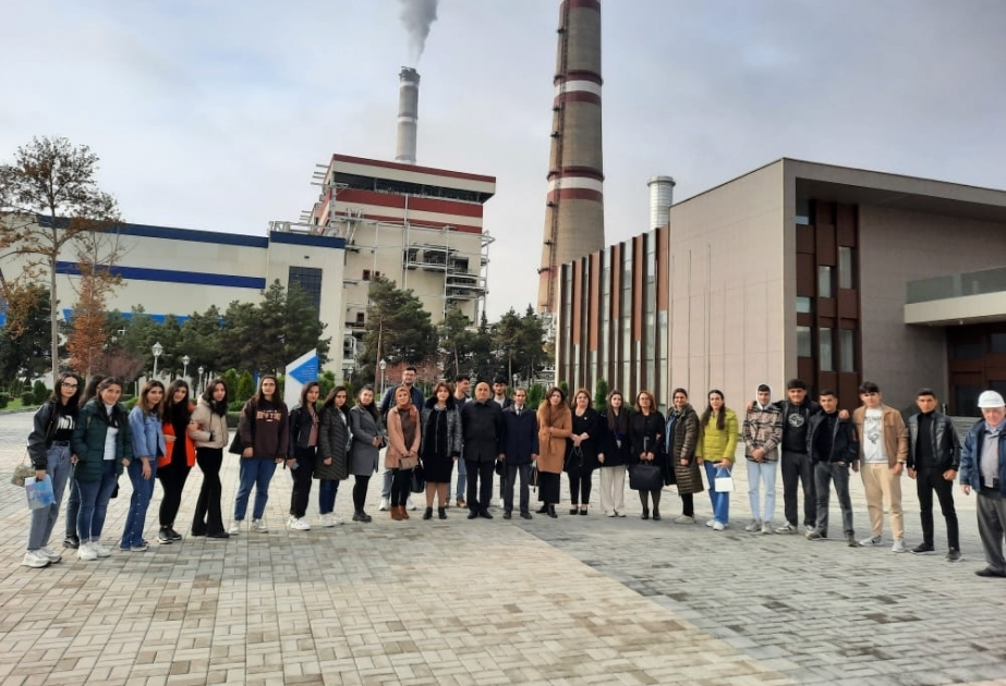 MDU-nun kollektivi “Azərbaycan İES” MMC-yə ekskursiya edib