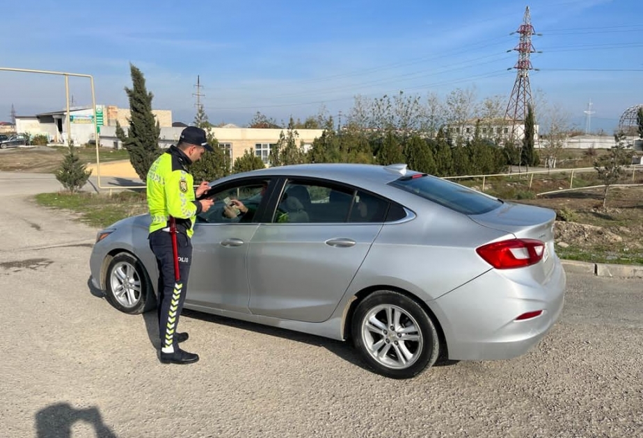 Siyəzəndə reyd zamanı avtomobillərində qanunsuz dəyişiklik edən sürücülər aşkarlanıb