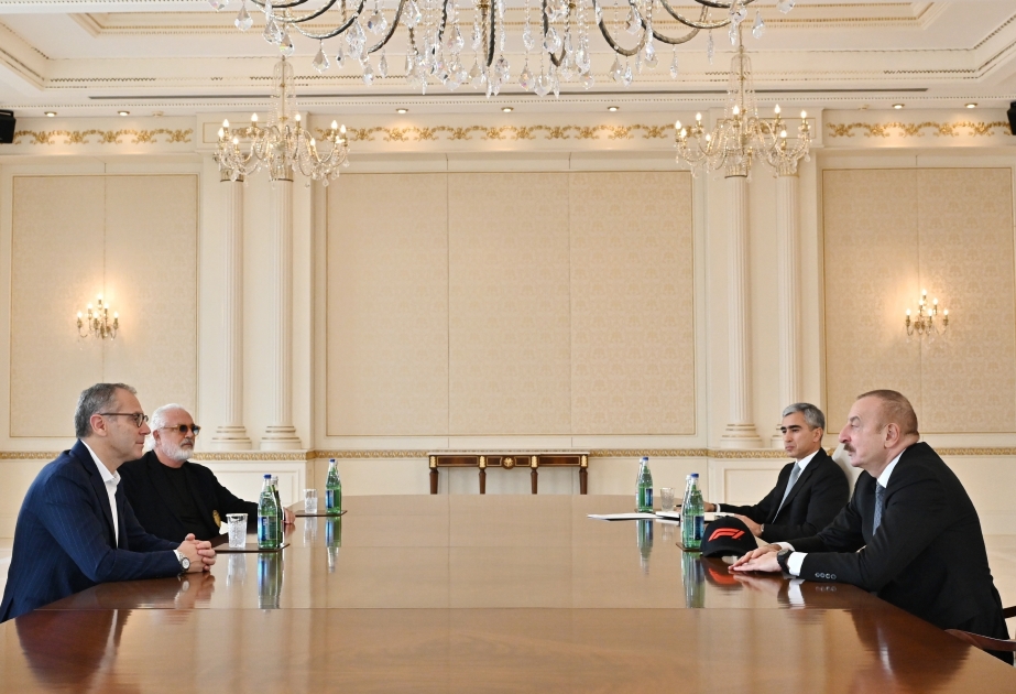 President Ilham Aliyev received Chief Executive Officer and consultant of Formula 1 Group VIDEO