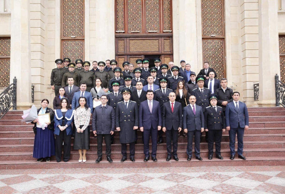 Xaçmazda bir qrup ədliyyə işçisinə fəxri fərmanlar təqdim olunub