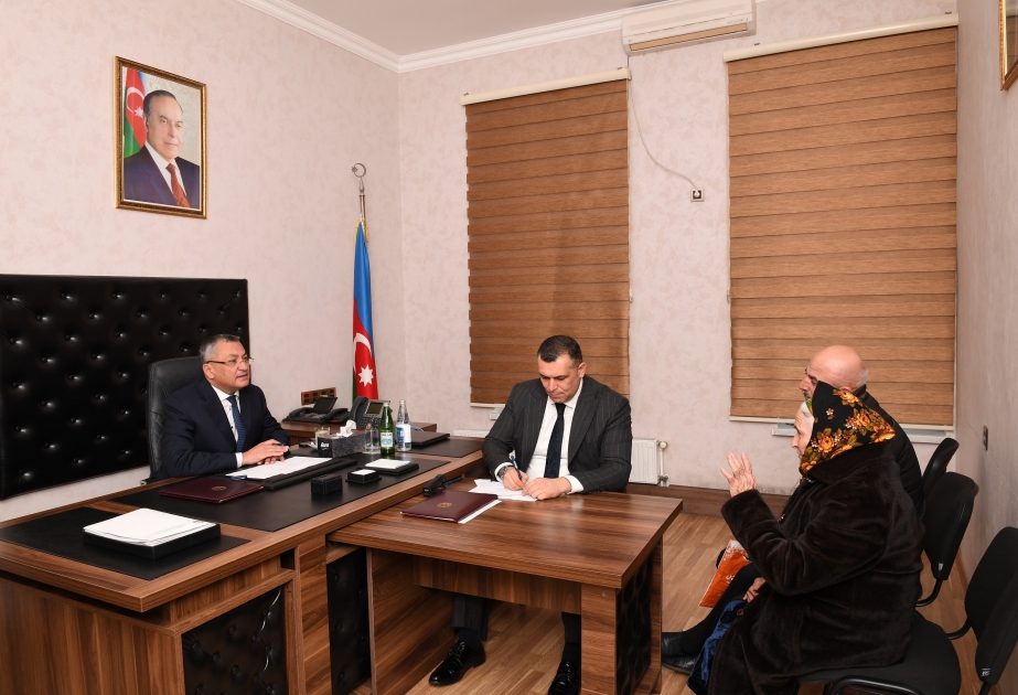 Dövlət Komitəsində vətəndaşların müraciətləri dinlənilib