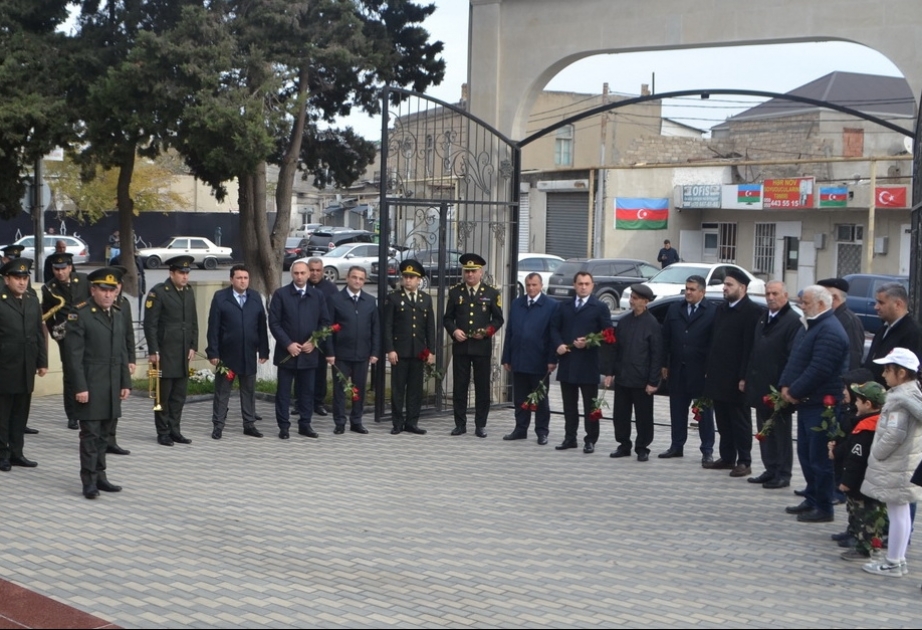 Vətən müharibəsi şəhidi Oktay Ağabəyovun əziz xatirəsi yad edilib