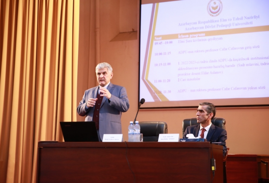 Ümummilli lider Heydər Əliyevin 100 illik yubileyi ilə bağlı ADPU-nun tədbirlər planı təsdiqlənib