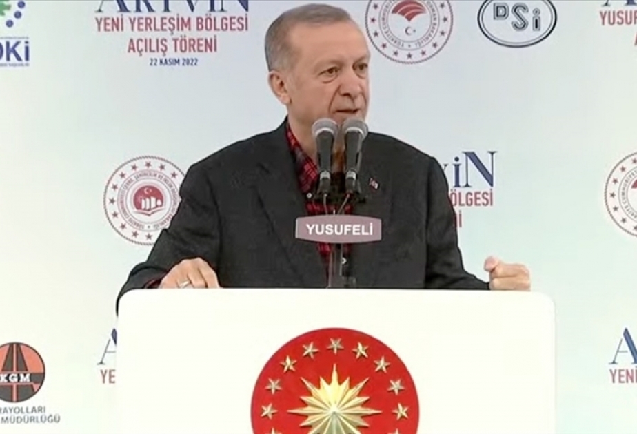 Türkiyədə yeni inşa edilmiş ölkənin ən böyük su elektrik stansiyasının açılışı olub