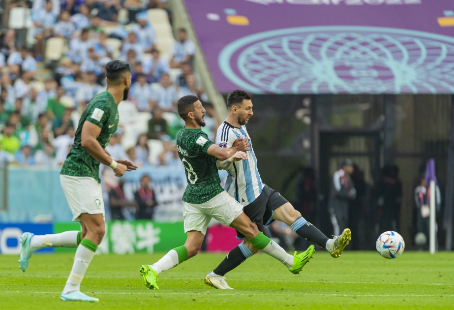فيفا 2022، قطر: المنتخب السعودي يتغلب على المنتخب الأرجنتيني