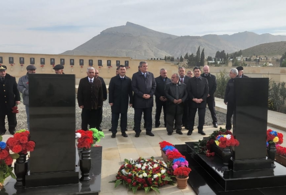 Qaradağ rayonunda Vətən müharibəsi şəhidi Zəka Abışovun əziz xatirəsi anılıb