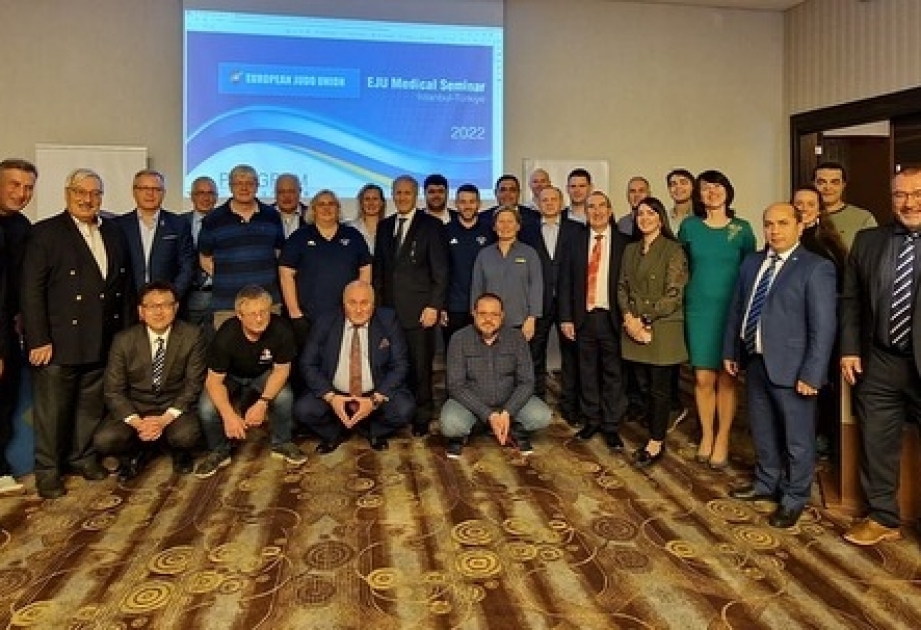 Azərbaycan Cüdo Federasiyasının həkimləri beynəlxalq seminarda iştirak edirlər