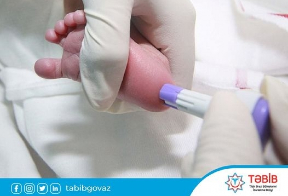 TƏBİB-in tabeliyindəki bütün doğum evlərində ödənişsiz olaraq yeni doğulanlardan topuq testi nümunələri götürülür