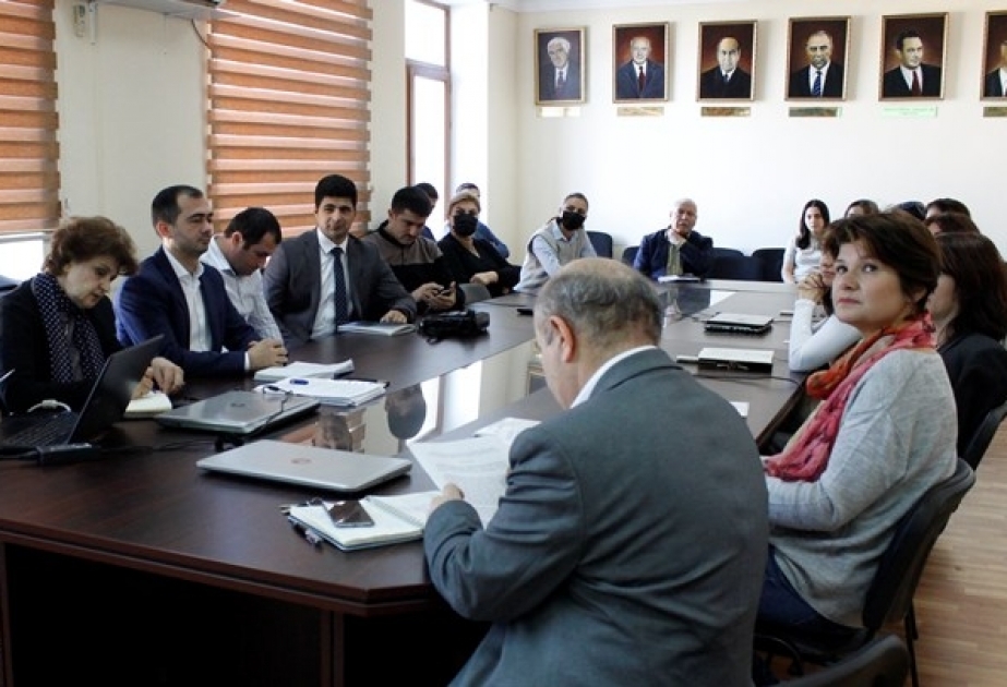 Coğrafiya İnstitutunda elmi şöbələrin hesabatları davam edir