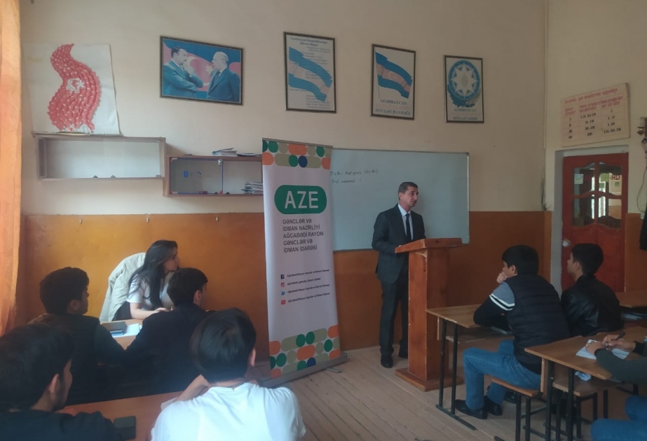 Ağcabədidə növbəti maarifləndirmə tədbiri “Məişət zorakılığına qarşı mübarizə” mövzusunda olub
